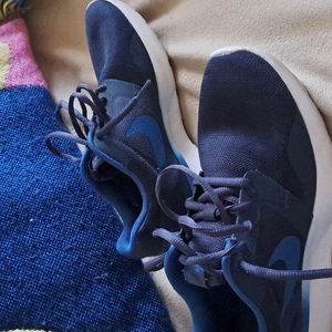 Nike Roche blue running shoes.